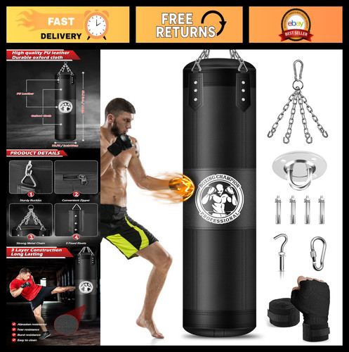 Sacco boxe pesante piedi - da,
