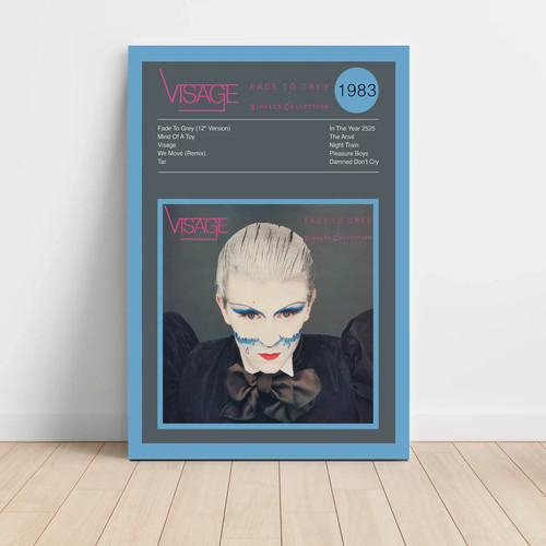 Visage fade grey - –,