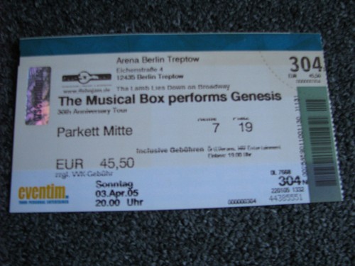 The musical box performs - the,