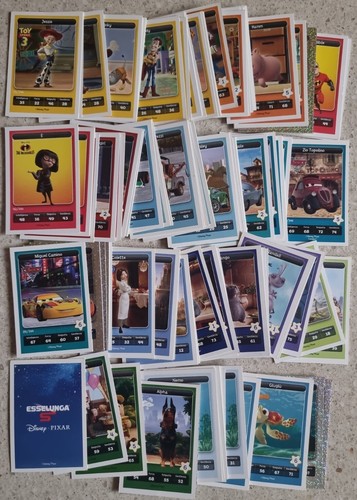 144 cards esselunga disney - cards,