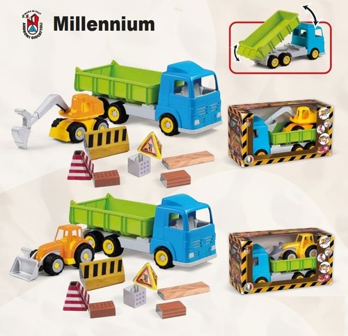 Camion millenium con veicoli - camion,