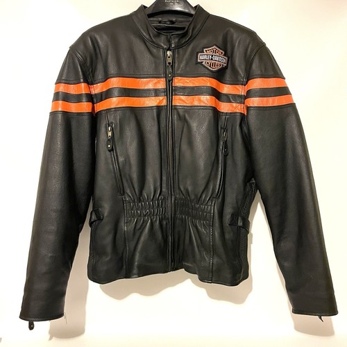 Giacca pelle nera vintage