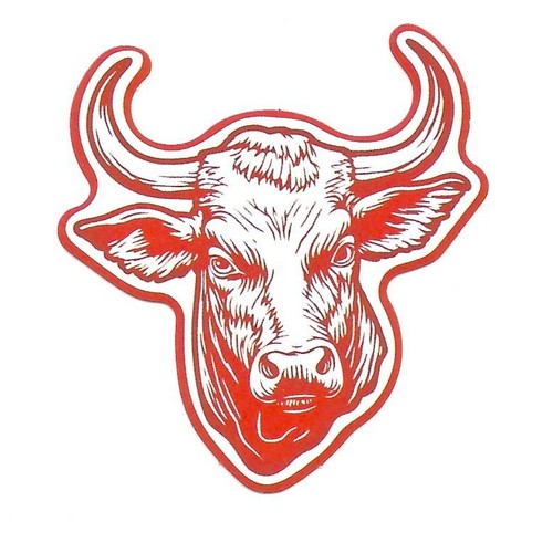 Adesivo red bull head - bull, vinile