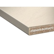 Top bordato per cucina beige