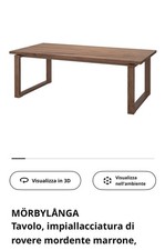 Tavolo IKEA MÖRBYLÅNGA
