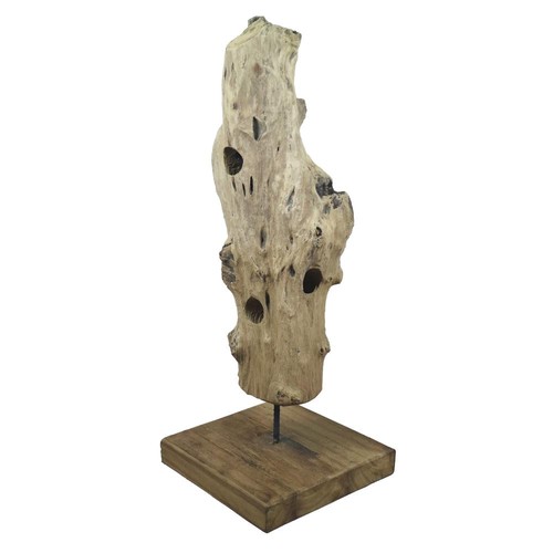 Tronco portabottiglie legno - tronco, in