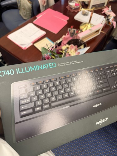 Tastiera illuminata logitech - illuminata,