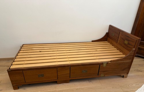 Letto stile vecchia marina - stile, con