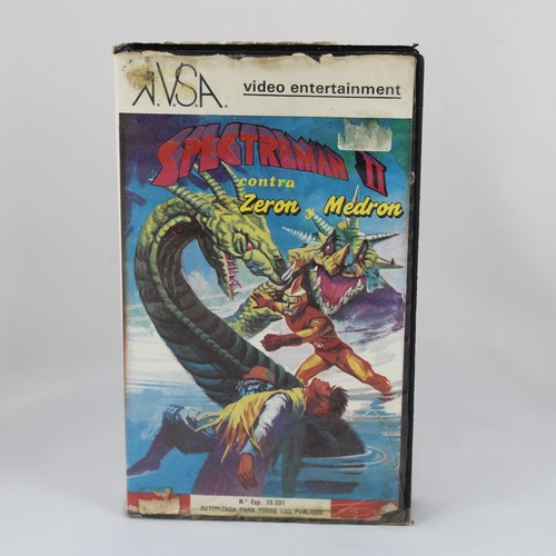 Vhs spectreman contra zeron - vhs, ii