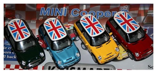 Modellino mini cooper con pull - modellino,
