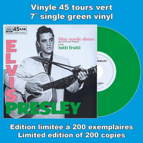 Elvis presley blue suede - 7",