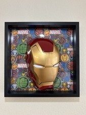 IRON MAN - Quadro 3D in Resina | Edizione Unica per Veri Fan Marvel