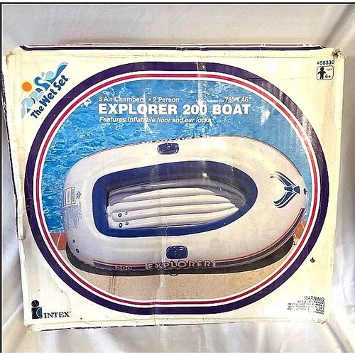 Barca vintage intex - intex, wet