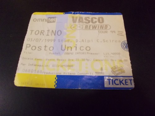 Vasco rossi luglio 1999 - rossi, 3