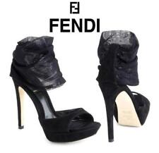 Sandali con tacco FENDI seta