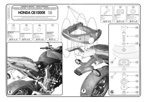266fz givi staffe - staffe, bauletto
