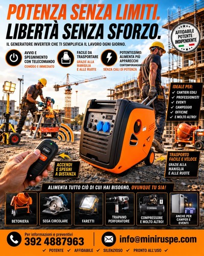 Generatore autostart - 5,5,