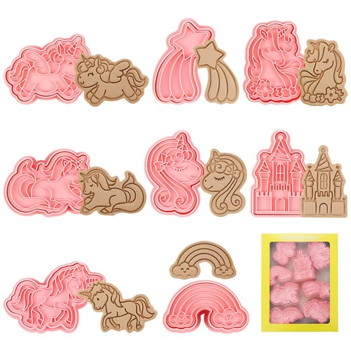 Formine per biscotti unicorno - per,