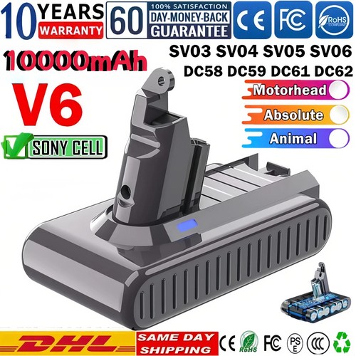 9000mah per dyson sv03 - 9000mah,