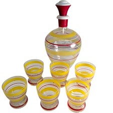 Set decanter grappa siciliana