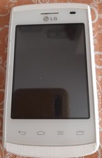 📞 Smartphone LG-E410i Optimus L1 II Bianco Vintage Funzionante Pronto All'uso