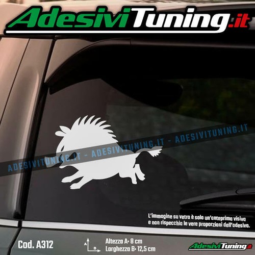 Adesivo cinghiale sticker - adesivo,