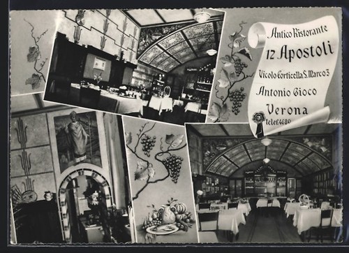 Cartolina verona antico - verona,,