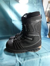 Stivali da snowboard Vans Millennium UK 8 US 9 nero/grigio campione in pelle rari
