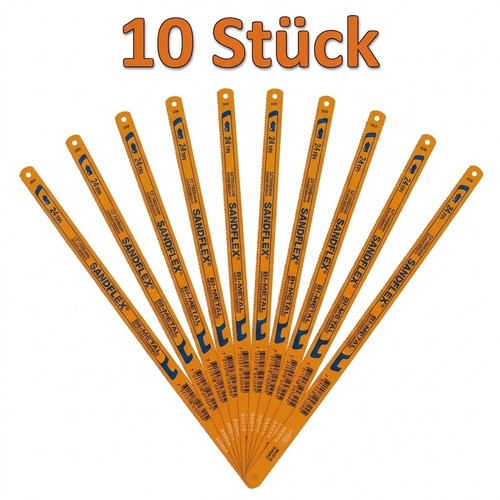 10x bahco sandflex lame - 10x,