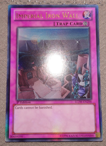 Yugioh imperial iron wall - yugioh,