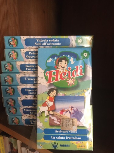 Heidi vhs videocassette lotto - vhs,