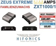 Hifonics ZXT1000/1 ULTRA-Class-D amplificatore mono 1 canale 1250 Watt RMS
