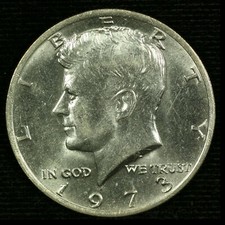 1973-P 50C Kennedy mezzo