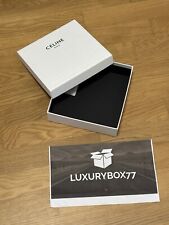 SCATOLA CONFEZIONE LUSSO CELINE BOX CELINE ORIGINALE Foulard Sciarpa  Ecc