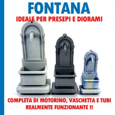 FONTANA ARTIGIANALE PER PRESEPI E DIORAMI REALIZZATA A MANO PRESEPE DIORAMA