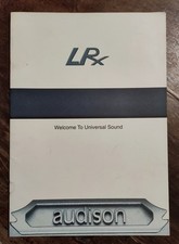 Depliant AUDISON LRX Catalogo