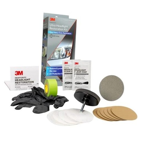 Ultra kit restauro fari - 3m,