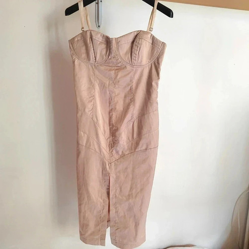 Abito tubino bustier corsetto