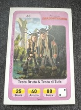 ⭐️Carte Esselunga 2012 Dreamworks Eroi Disney Pixar Da Collezione numero 68 ⭐️