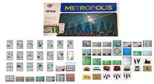 METROPOLIS EDITOYS - Vintage Rare boardgame - RICAMBI - scegli da ELENCO!