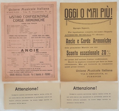 Listino confidenziale corde - listino,
