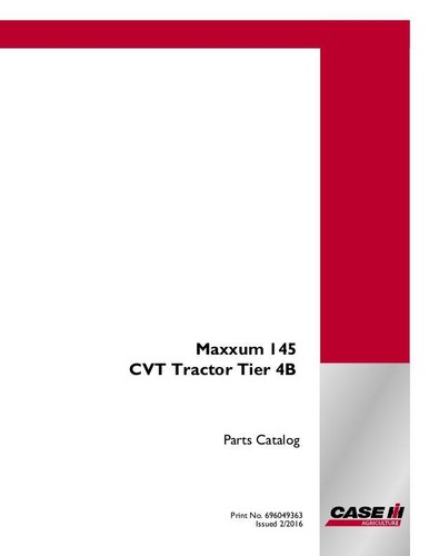Case maxxum 145 cvt - case,