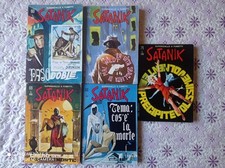 LOTTO DI 5 SATANIK DI MAGNUS. NN. 60-62-66-68-71.  OTTIMI-EDICOLA