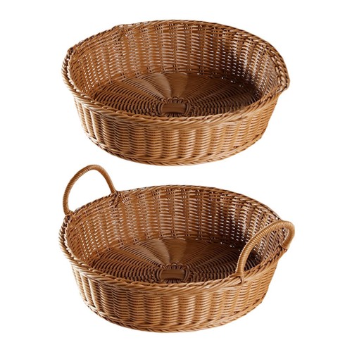 Cesto finto rattan - finto,