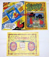 Slurp! di Carlo Peroni numero 2 compresi gadget (ritagliati) 1987