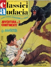 [606] CLASSICI AUDACIA ed. Mondadori 1967 Franval n. 50 "Avventura in 3 continen