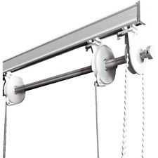 BINARIO PER TENDA A PACCHETTO CON CALATE A SGANCIO RAPIDO BASTONE IN ALLUMINIO