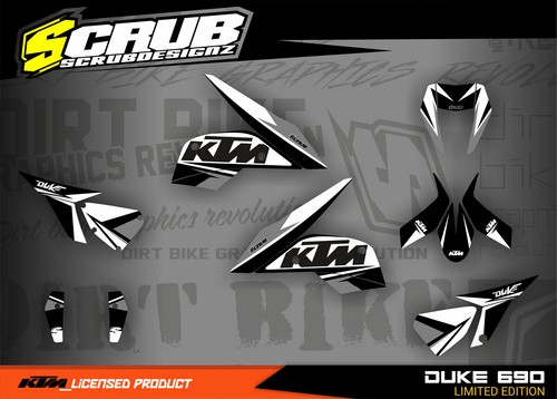 Adesivo ktm decor - adesivo,