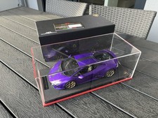 MR Collection Modelli Lamborghini Huracan Tecnica 1:18 Viola Pasifae