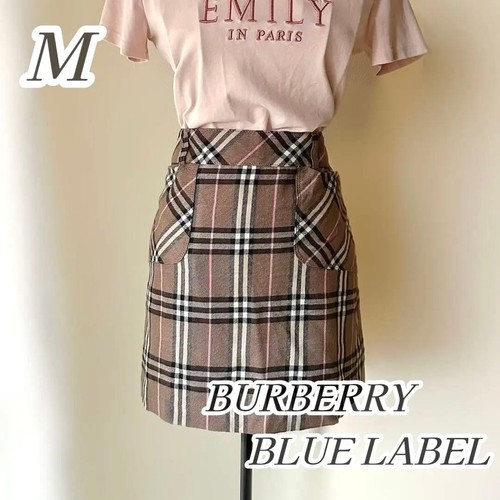 Gonna corta burberry - gonna, blue